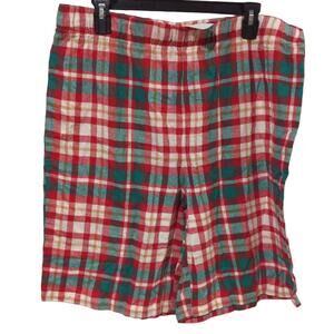 Jammies for Families Plaid Shorts, NWT, L